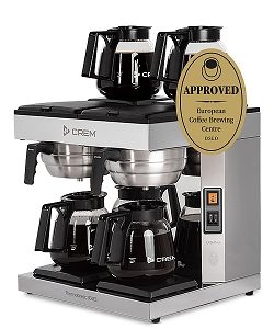 DM-4, kaffebryggare 4 plattor, Coffee Queen