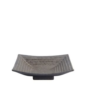 Tallrik Mino Craft grå 18×18 cm