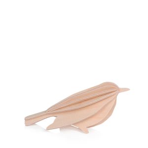 Lovi fågel, 12 cm, natur