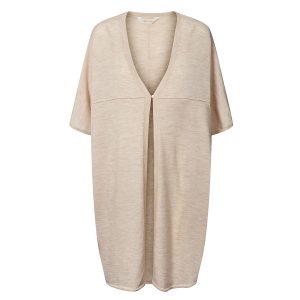 Elena Merino Poncho – nougat melange