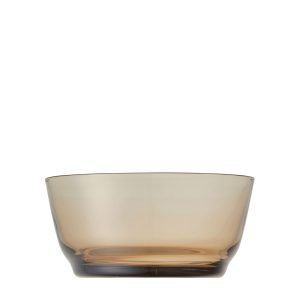 Glasskål HIBI brun ø12,5 cm