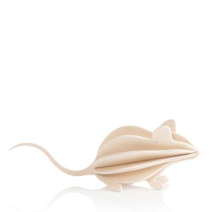 Lovi mus, 15 cm, natur