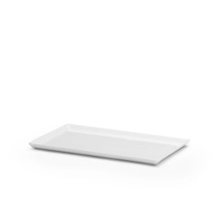 Area fat låg kant rektangulär , 300x175xH18mm, Patina