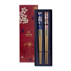 Ätpinnar Flower 2 par i presentask